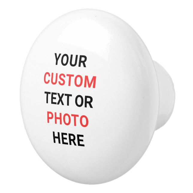 Pomo De Cerámica Personalize Custom Cabinet Drawer Pulls Knobs  (Derecha)