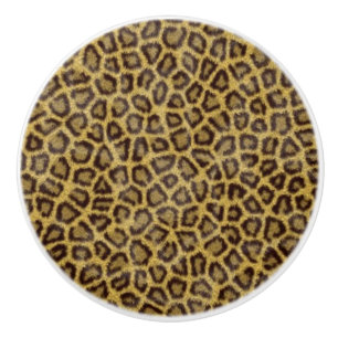 Pomo De Cerámica Piel del leopardo