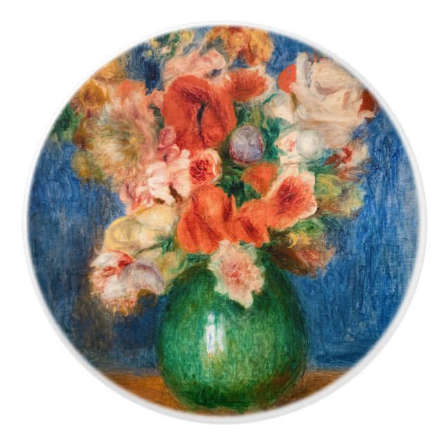 Pomo De Cerámica Pierre-Auguste Renoir - Bouquet (Anverso)