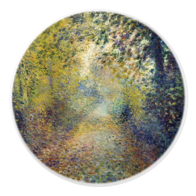 Pomo De Cerámica Pierre-Auguste Renoir - In the Woods (Anverso)