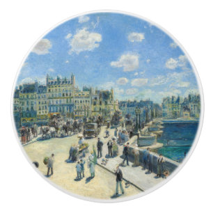 Pomo De Cerámica Pierre-Auguste Renoir - París, Pont-Neuf