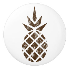 Pomo De Cerámica Piña estampada rusa