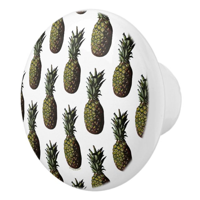 Pomo De Cerámica Pineapple Knobs (Derecha)