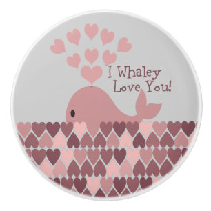 Pomo De Cerámica Pinke I Whaley Te Ama!