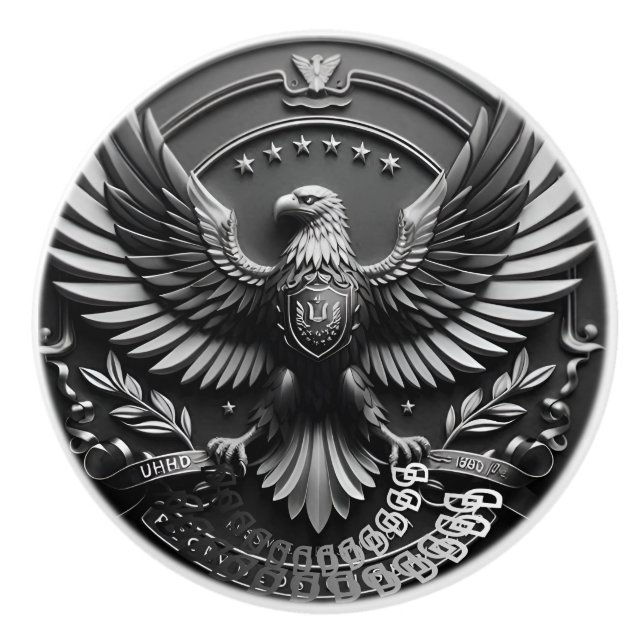 Pomo de cerámica pintado a mano - Extracción de ga (Anverso)