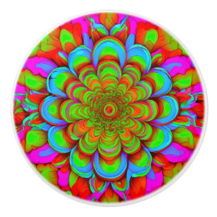 Pomo de cerámica pintado a mano - Extracción de ga