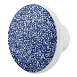 Pomo De Cerámica Pinzas cerámicas William Morris Blue Art