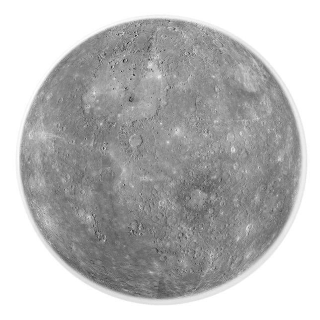 Pomo De Cerámica Planet Mercury (Anverso)