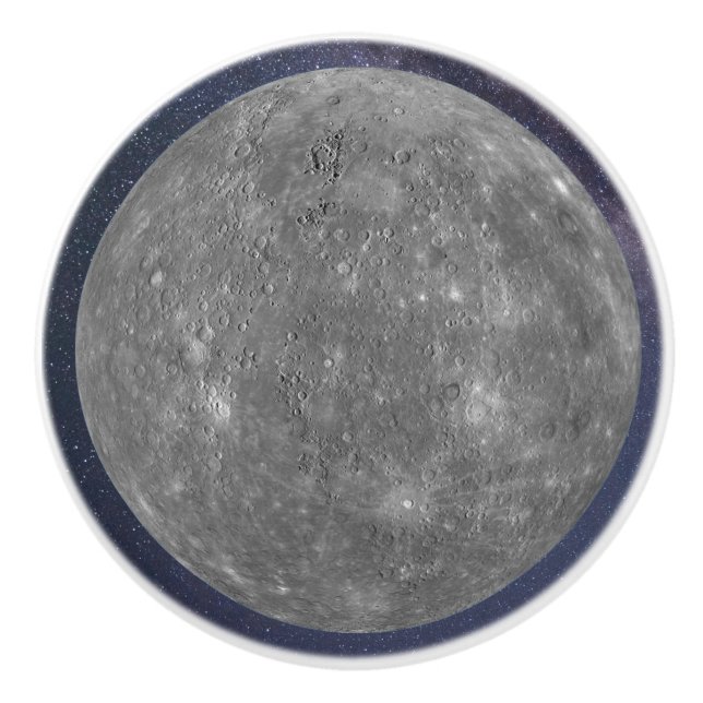 Pomo De Cerámica Planet Mercury (Anverso)