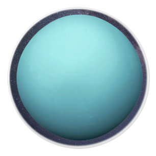 Pomo De Cerámica Planet Uranus