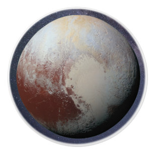 Pomo De Cerámica Planeta Plutón