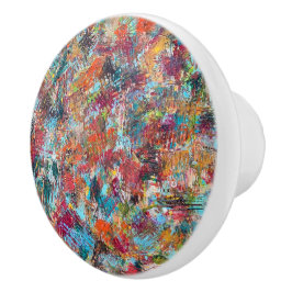 Pomo De Cerámica Plum Crazy Ceramic Pull