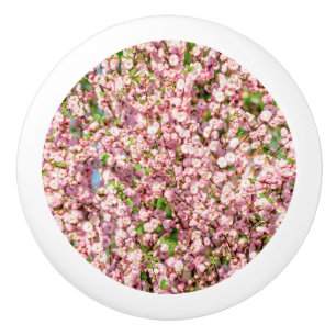 Pomo De Cerámica Pluma florida