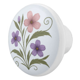 Pomo De Cerámica Poignée en Céramique nature sauvage