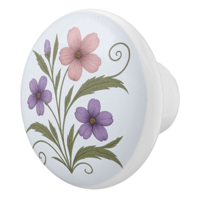 Pomo De Cerámica Poignée en Céramique nature sauvage (Derecha)