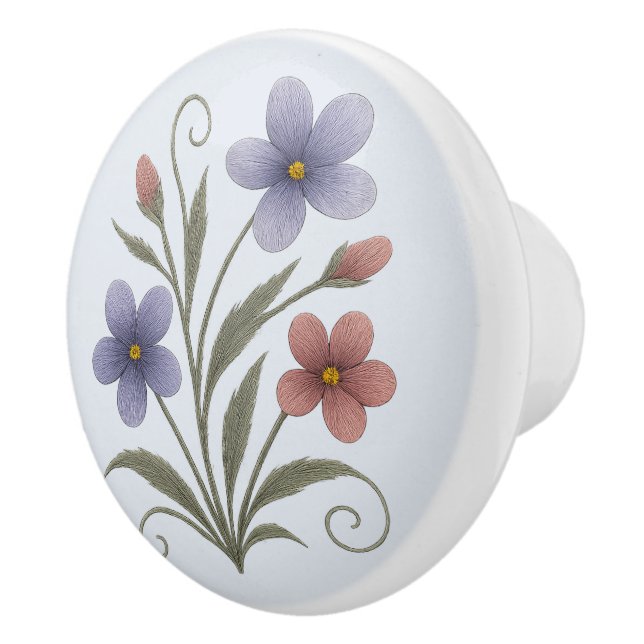 Pomo De Cerámica Poignée en Céramique pensée sauvage (Derecha)