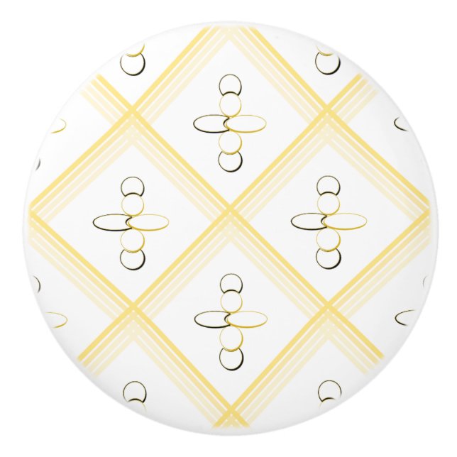 Pomo De Cerámica Poignée en céramique rétro (Anverso)