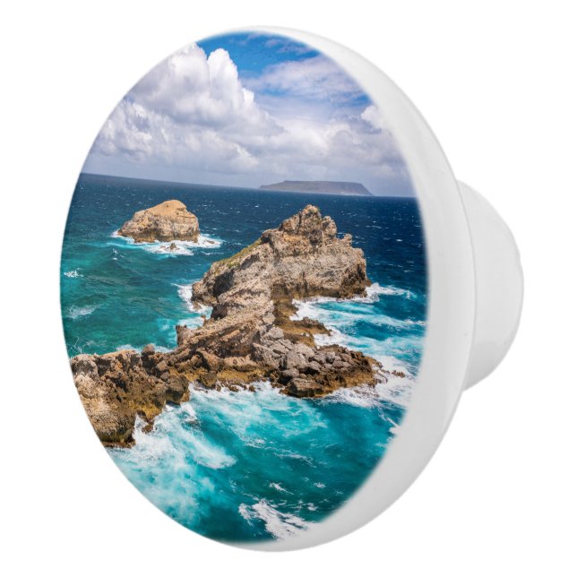 Pomo De Cerámica Pointe des Chateaux, Grande-Terre, Guadalupe #2 (Derecha)