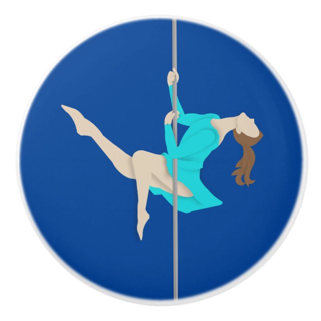 Pomo De Cerámica Pole Fitness (Anverso)