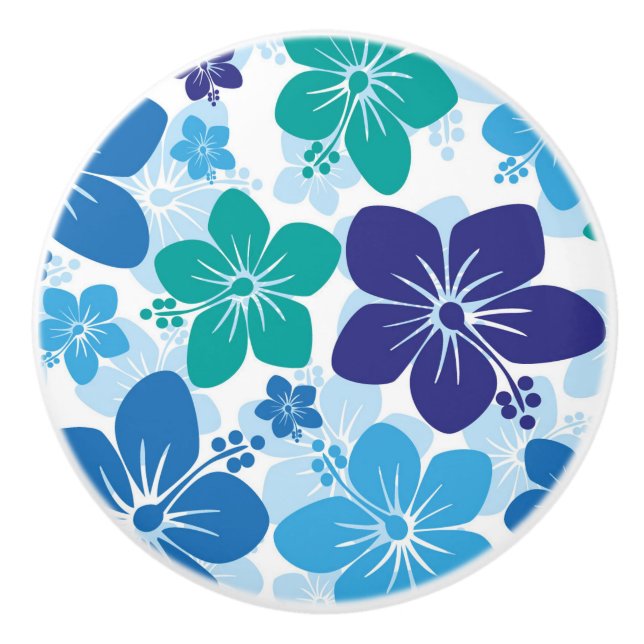 Pomo De Cerámica Pomo/flores de cerámica (Anverso)