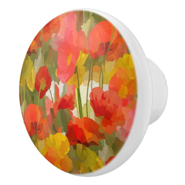 Pomo De Cerámica Poppy Power Large (Derecha)