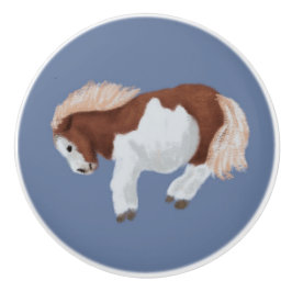 Pomo De Cerámica Potro que se encabrita 