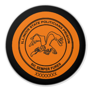 Pomo De Cerámica Prisión de políticos estatales de Illinois