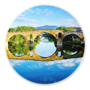Pomo De Cerámica Puente la Reina