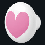 Pomo De Cerámica Puerta rosa del corazón de amor y perillas de arra<br><div class="desc">Puerta rosa del corazón y perillas de tracción del cajón. Ideal para una hermosa cocina,  cuarto de baño,  cabinas de dormitorio,  vivero,  cuarto de bebé,  etc. icono de amor de color personalizado. Ideas de decoración para ti.</div>