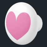 Pomo De Cerámica Puerta rosa del corazón de amor y perillas de arra<br><div class="desc">Puerta rosa del corazón y perillas de tracción del cajón. Ideal para una hermosa cocina,  cuarto de baño,  cabinas de dormitorio,  vivero,  cuarto de bebé,  etc. icono de amor de color personalizado. Ideas de decoración para ti.</div>
