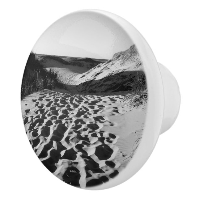 Pomo De Cerámica Punado de puerta, fotografía de gama (Derecha)