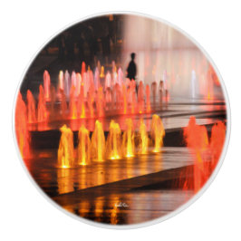 Pomo De Cerámica Punado de puerta, fotografía, silueta hombre