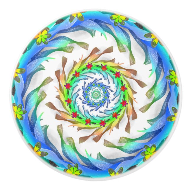 Pomo De Cerámica Punado Jimette Diseño colección 2019. (Anverso)