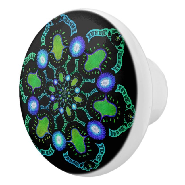 Pomo De Cerámica Punado Jimette Diseño colección 2019. (Derecha)