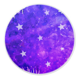 Pomo De Cerámica Purple Night Ceramic Pull