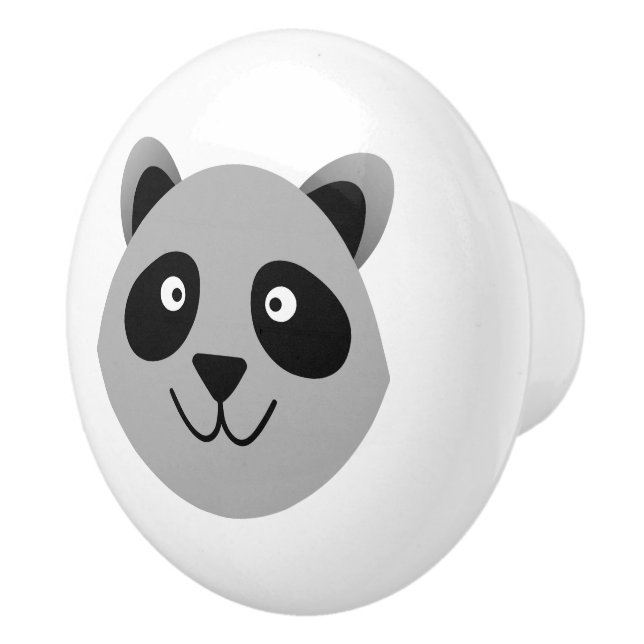 Pomo De Cerámica Raccoon (Derecha)
