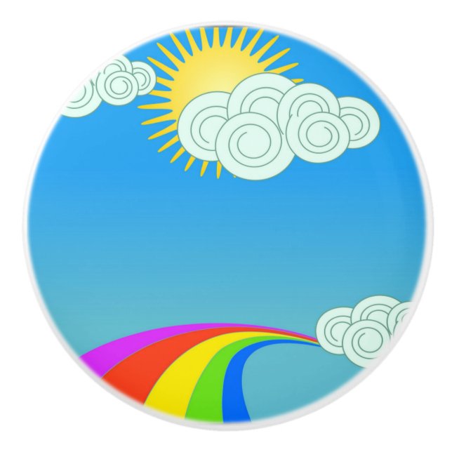 POMO DE CERÁMICA RAINBOW SKY (Anverso)
