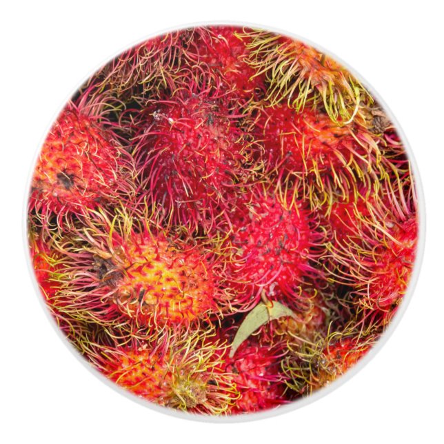 Pomo De Cerámica Rambutan (Anverso)