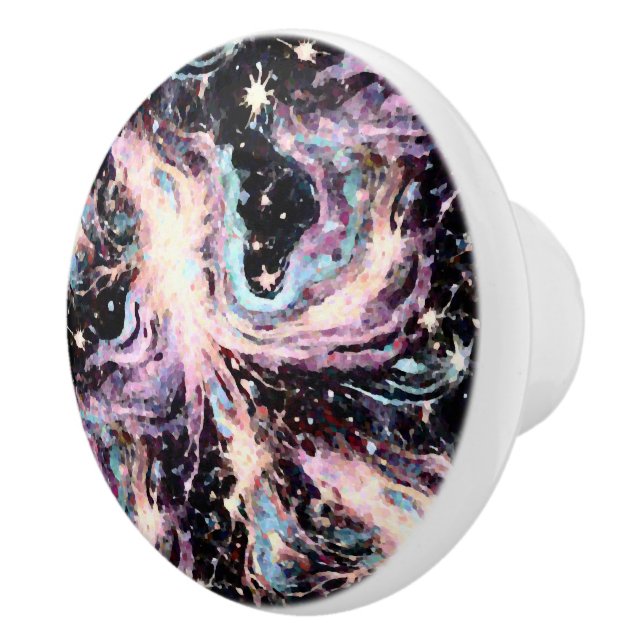 Pomo De Cerámica Rastro de estrellas (Derecha)