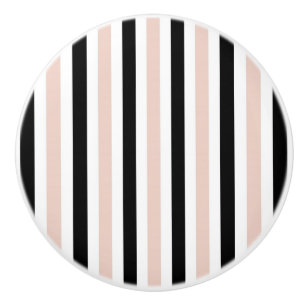 POMO DE CERÁMICA RAYAS ELEGANTES DEL CAJÓN KNOBS_GIRLY