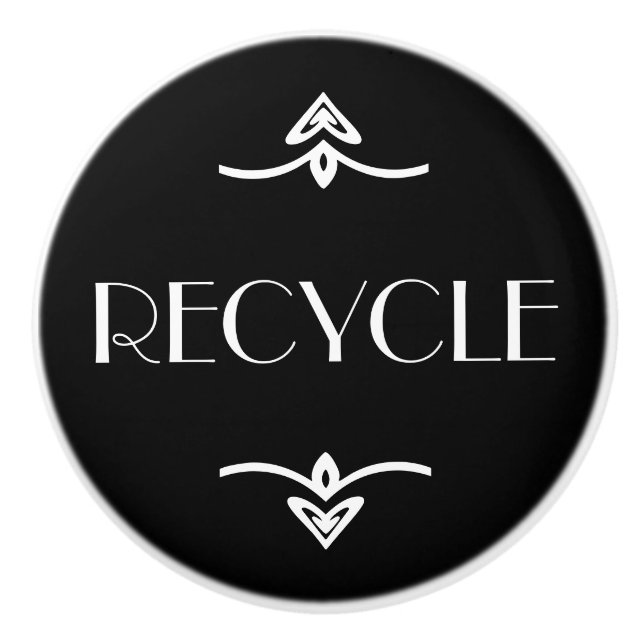 Pomo De Cerámica Reciclar (Anverso)