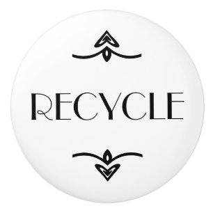 Pomo De Cerámica Recicle