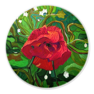 POMO DE CERÁMICA RED ROSE