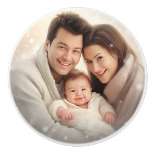 Pomo De Cerámica Regalo de foto personalizado (añada su propia foto