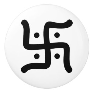 Pomo De Cerámica religión hindú tradicional india del símbolo de