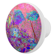 Resumen de hidrangea púrpura y azul con magenta