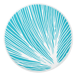 Pomo De Cerámica Resumen de la concha de vieiras