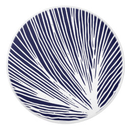 Pomo De Cerámica Resumen de la concha de vieiras