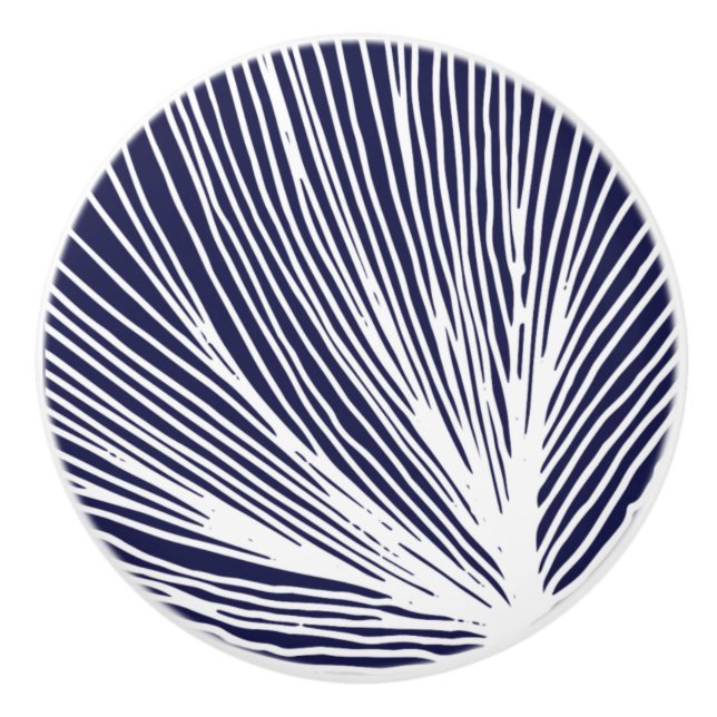 Pomo De Cerámica Resumen de la concha de vieiras (Anverso)