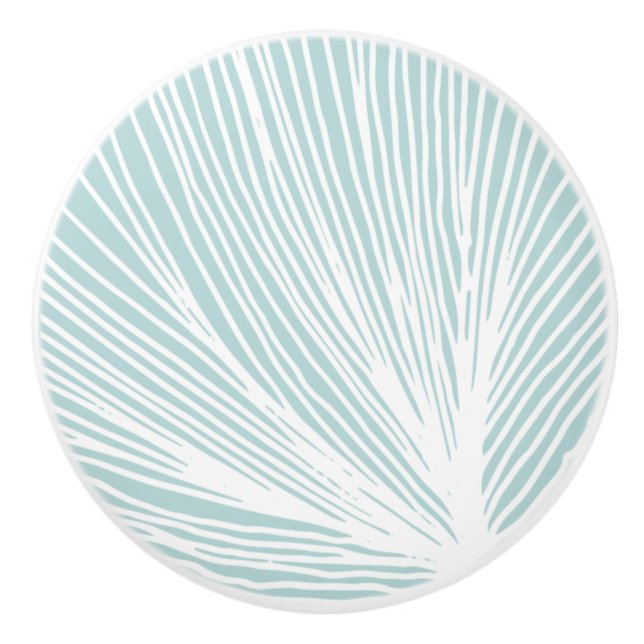 Pomo De Cerámica Resumen de la concha de vieiras (Anverso)